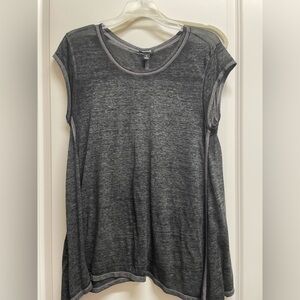 a.n.a Charcoal Short Sleeve Tee